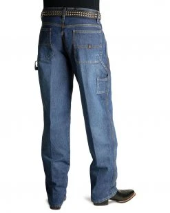 Cinch Men's Blue Label Tapered Loose Fit Jeans 