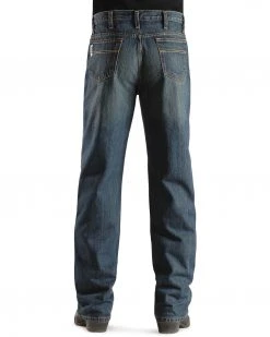 Cinch Jeans - White Label Relaxed Fit Denim Jeans Dark Stonewash For Men's Dark Stone