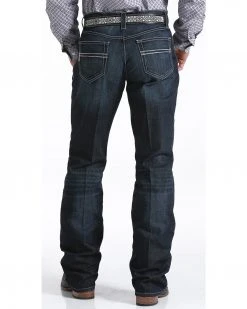 Cinch Men's Carter Relaxed Dark Wash Jeans Indigo