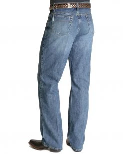 Cinch Men's White Label Relaxed Fit Stonewash Jeans