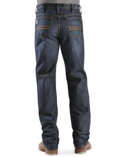 Cinch Men's Silver Label Slim Fit Jeans Dark Stone -Cinch Shop 013704 L7 P1 1