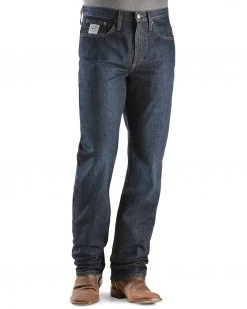 Cinch Men's Silver Label Slim Fit Jeans Dark Stone -Cinch Shop 013704 L7 P2
