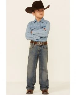 Cinch Little Boy's Low Rise Slim Fit Jeans For Boys' Denim -Cinch Shop 020653 N9 P1 1