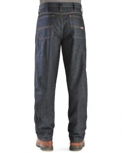 Cinch WRX Flame-Resistant Blue Label Carpenter Jeans For Men's Dark Rinse -Cinch Shop 086K69 S2 P1 1