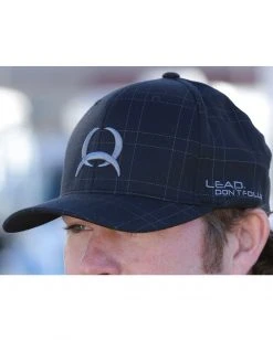 Cinch Men's Flex Fit Plaid Ball Cap Black -Cinch Shop 2000175057 001 P1 1