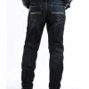 Cinch Men's Sawyer Loose Fit Boot Cut Jeans Indigo