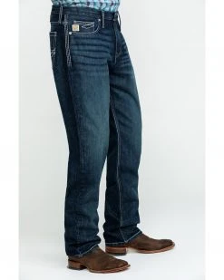 Cinch Men's Sawyer Rinse Loose Bootcut Jeans  Indigo -Cinch Shop 2000283624 402 P3