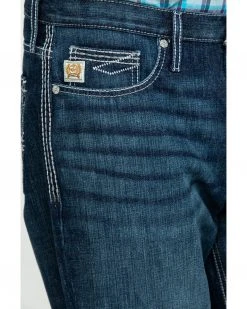 Cinch Men's Sawyer Rinse Loose Bootcut Jeans  Indigo -Cinch Shop 2000283624 402 P4