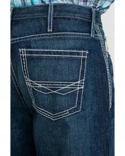 Cinch Men's Sawyer Rinse Loose Bootcut Jeans  Indigo -Cinch Shop 2000283624 402 P5