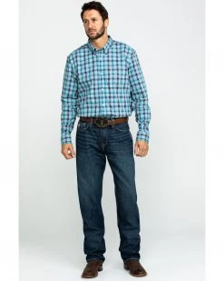 Cinch Men's Sawyer Rinse Loose Bootcut Jeans  Indigo -Cinch Shop 2000283624 402 P6