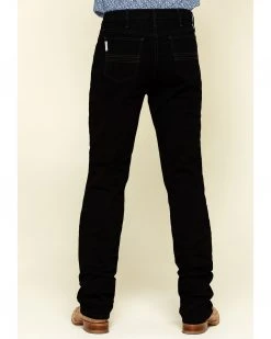 Cinch Men's Silver Label Black Slim Straight Jeans 