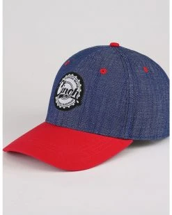 Cinch Men's Colorblock Adjustable Ball Cap Purple