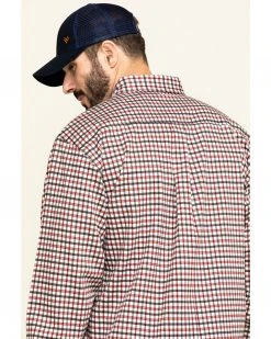 Cinch Men's FR Multi Plaid Long Sleeve Work Shirt  -Cinch Shop 2000293728 900 P5