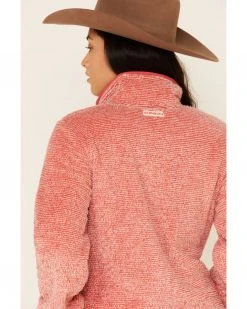 Cinch Women's Coral Two-Tone Fleece Pullover  -Cinch Shop 2000323597 850 P5
