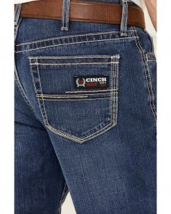 Cinch Men's FR Silver Label Stretch Slim Straight Jeans  -Cinch Shop 2000323823 402 P4