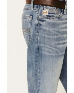 Cinch Men's Grant Light Stone Performance Stretch Relaxed Bootcut Jeans  Indigo -Cinch Shop 2000330780 402 P5