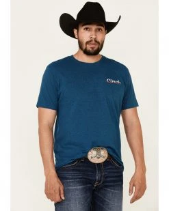 Cinch Men's Authentic Logo Graphic T-Shirt 