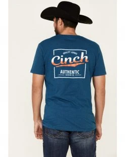 Cinch Men's Authentic Logo Graphic T-Shirt  -Cinch Shop 2000331364 400 P4