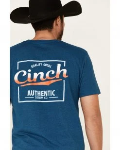 Cinch Men's Authentic Logo Graphic T-Shirt  -Cinch Shop 2000331364 400 P5