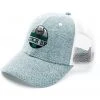 Cinch Men's Grey & White Circle Logo Patch Mesh-Back Trucker Cap 