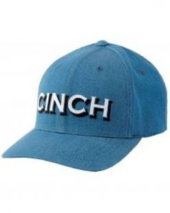 Cinch Men's Logo Applique Flex-Fit Ball Cap 