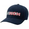 Cinch Men's Navy Patriotic 3D Logo Fitted Flex-Fit Ball Cap 