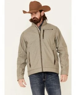 Cinch Men's Grey CC Zip-Front Bonded Jacket