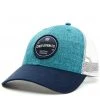 Cinch Men's Purple Circle Logo Patch Mesh-Back Trucker Cap 