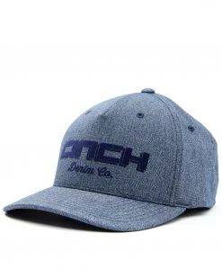 Cinch Men's Navy Embroidered Logo Fitted Flex-Fit Ball Cap 