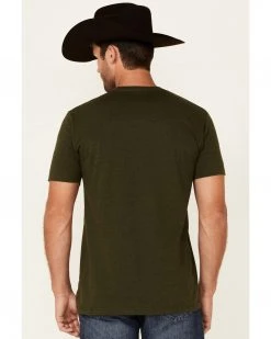 Cinch Men's Green Lead This Life Southwestern Logo Graphic Short Sleeve T-Shirt  -Cinch Shop 2000349060 300 P4