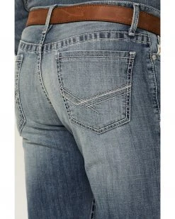 Cinch Men's Ian Performance Stretch Slim Bootcut Jeans  Indigo -Cinch Shop 2000355945 402 P4