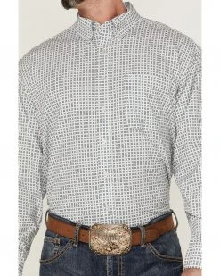 Cinch Men's Geo Print Arena Flex Stretch Western Shirt  -Cinch Shop 2000357763 020 P3