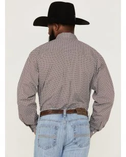 Cinch Men's Diamond Geo Stretch Western Shirt  Multi -Cinch Shop 2000357793 900 P4