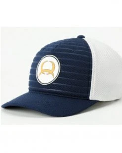 Cinch Men's 3D Logo Patch Flexfit Trucker Cap Navy