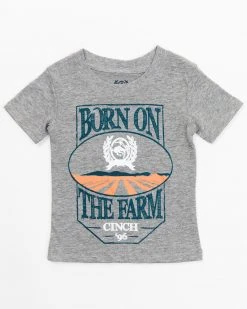Cinch Infant-Boys' Born On The Farm Graphic T-Shirt