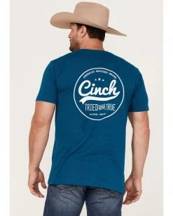 Cinch Men's Tried & True Logo Graphic Short Sleeve T-Shirt 7 Cinch Men's Tried & True Logo Graphic Short Sleeve T-Shirt -Cinch Shop 2000363604 442 P4
