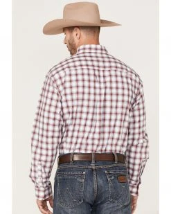 Cinch Men's Large Plaid Long Sleeve Button-Down Western Shirt  -Cinch Shop 2000364018 100 P4