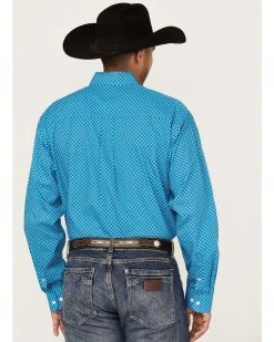 Cinch Men's Floral Print Long Sleeve Button-Down Western Shirt - Big  Blue -Cinch Shop 2000364023 400 P4