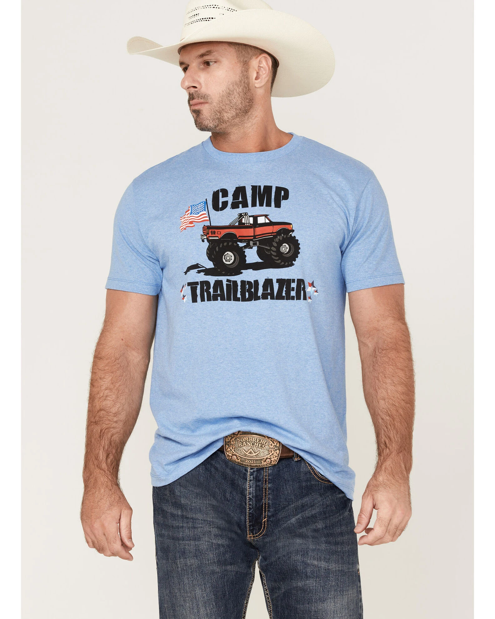 Cinch Men's Truck Camp Graphic T-Shirt 1 Cinch Men's Truck Camp Graphic T-Shirt