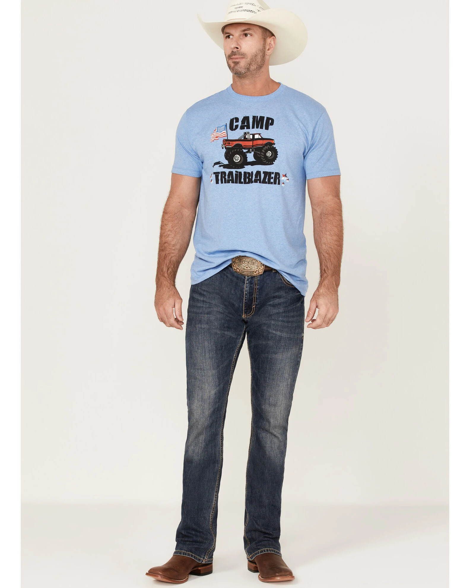 Cinch Men's Truck Camp Graphic T-Shirt 2 Cinch Men's Truck Camp Graphic T-Shirt - Image 2