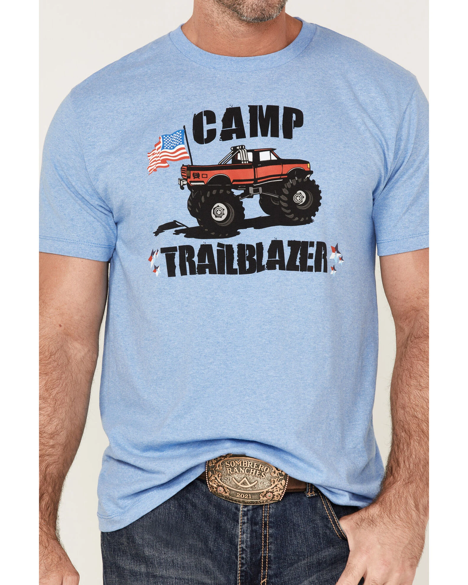 Cinch Men's Truck Camp Graphic T-Shirt 3 Cinch Men's Truck Camp Graphic T-Shirt - Image 3