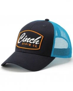 Cinch Men's Mesh-Back Logo Trucker Cap Navy