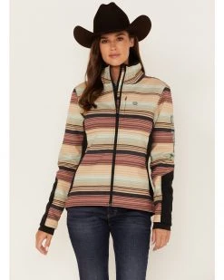 Cinch Women's Striped Bonded Jacket Multi -Cinch Shop 2000373536 900 P1 1