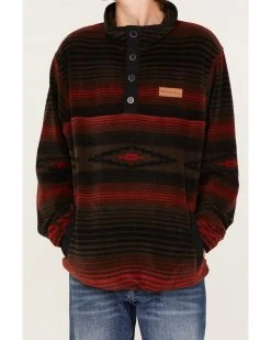 Cinch Boys' Southwestern Stripe Print Fleece Pullover Brown 7 Cinch Boys' Southwestern Stripe Print Fleece Pullover Brown -Cinch Shop 2000373565 200 P3