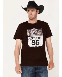 Cinch Men's Camp Yee-Haw Route 96 Sign Graphic T-Shirt 