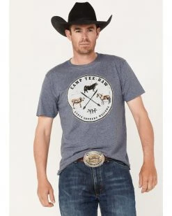 Cinch Men's Camp Yee-Haw Stock Brokers Graphic T-Shirt 