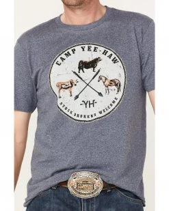 Cinch Men's Camp Yee-Haw Stock Brokers Graphic T-Shirt 6 Cinch Men's Camp Yee-Haw Stock Brokers Graphic T-Shirt -Cinch Shop 2000375562 403 P3