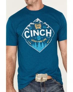 Cinch Men's Lead This Life Logo Graphic T-Shirt  -Cinch Shop 2000375565 442 P3
