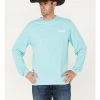 Cinch Men's Lead Don't Follow Logo Graphic Long Sleeve T-Shirt 
