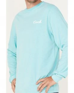 Cinch Men's Lead Don't Follow Logo Graphic Long Sleeve T-Shirt  -Cinch Shop 2000375570 450 P3